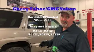 02 Chevy Tahoe/GMC Yukon Hard Start P0172, P0175, P0179 Diag Repair