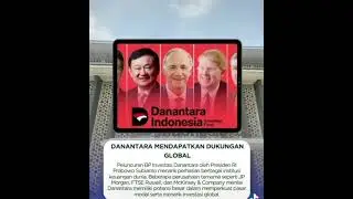 Danantara  investasi global melalui pengelolaan aset yang profesional#DanantaraUntukIndonesia