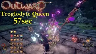 【OUTWARD】 物质世界 | Boss | Troglodyte Queen X OP Chakram Hex build (Melee style)