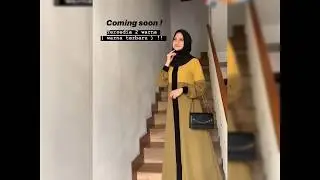 Trend fashion Busana muslim gamis modis untuk tahun  2020