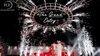 Make an Unforgettable Entrance | Grand Couple Entry Ideas by The Chandra Events | Vioray Inn