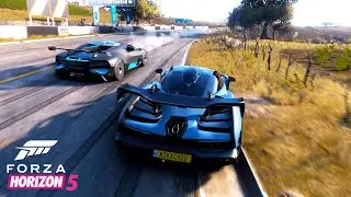 Forza Horizon 5 McLaren Senna | Online Race Gameplay (No Commentary)