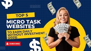 5 Micro Task Websites to Earn Daily Without Investment (2025) #freeonlinetools #earnonline