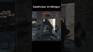 😱☢️ Fallout 4 &mdash; First Deathclaw Fight | Minigun Time