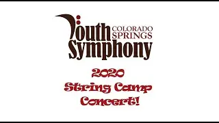 CSYSA String Camp Concert!