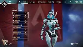 New Legendary Skin for Ash (Frigid Gaze), S23 Battle Pass. [Apex Legends -Highlight- Dec.24]
