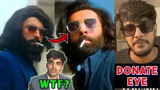 Harsh Beniwal Making Animal Trailer Spoof🤫Crazy Deep Donate His Eyes, Why? Maxtern 100 Day Challenge