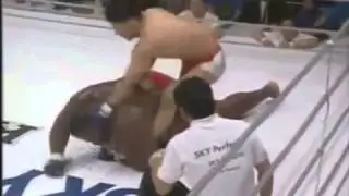300 kg Sumo Vs 70 kg MMA - finish