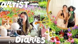 ✨ ДНЕВНИКИ ХУДОЖНИКА ✨ Работа на художественной ярмарке, продуктивные дни, посещение Лос-Анджелеса
