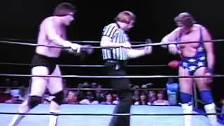 Bob Roop Vs Ted DiBiase Mid South Wrestling 1982