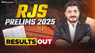 RJS Prelims Result 2025 Out | RJS Prelims Expected Cut Off & How to Check Result