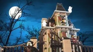 BrickQueen LEGO Haunted House Monster Fighters 10228 Halloween Review