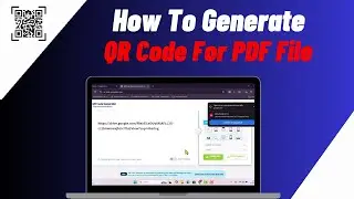 How To Generate QR Code For PDF File