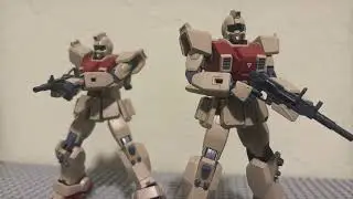 ground war &lsquo;79  | Gundam Stop Motion Animation