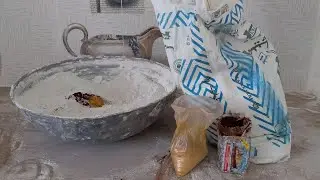 DIY How To Make Marble Filling For Taveera Botticino & China Verona/Parlino Marble Floor