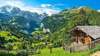 Music to Heal Stress | Relaxing Music with Beautiful Swiss Scenery