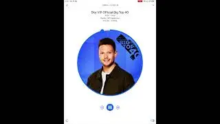 Sky VIP Big Top 40 top 10 countdown 24/09/23