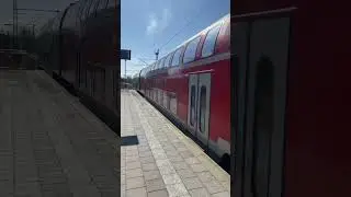 RegionalExpress - M&uuml;nchen Hbf nach Ingolstadt Hbf(RE1).🇩🇪 Региональный экспресс.