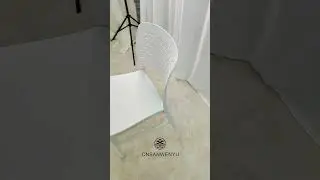 white pp plastic chair#ppchair #plasticchair #whitechair #chairfactory #furniturefactory