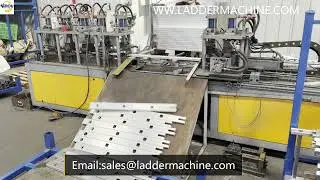 Multi-function Ladder Punch Machine ,Punch side tube hinge hole square hole balance  bar notch hole