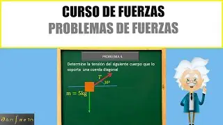 Curso de Fuerzas  Problemas de Fuerzas Dinamica y est&aacute;tica