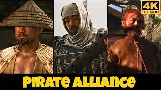 Pirate Alliance Mission | Pirate Alliance Brutal Gameplay | Assassin&rsquo;s Creed Shadows PS5 Gameplay