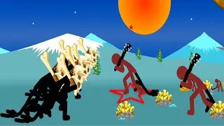 Dead Giant Vs Dead Giant And Golden Army - Deathmatch Summoning - Stick War Legacy
