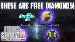 I GOT FREE DIAMONDS! - One Year Anniversary! - Rules of Survival