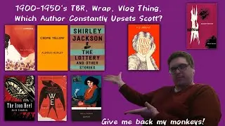 1900s to 1950s Readathon, Vlog style TBR Wrap Thing - Thank F Holden Caulfield was published in 1951