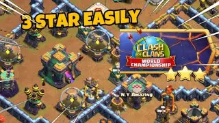 3 Star The August Qualifier Challenge (Clash of Clans)