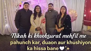 Nikah vibes ✨🌙Duaon, mohabbat aur barkat se bhari shaam 🤍 