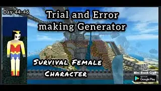 Survival series season 5 day 44-46 Mini block craft