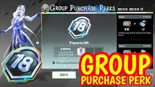 How to Use Group Purchase Perk Pubg Mobile | Royle Pass M18 | Moazam Ali Bhatti