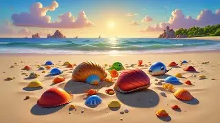 Find the Shiny Seashell! 🐚✨ | Kids Fun Song | Beach and Treasure Hunt Adventure