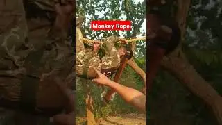 Monkey Rope..💪⚔️🇮🇳 #commando #training #ciat #armylife #motivation #crpf #bsf #cisf #indianpolice