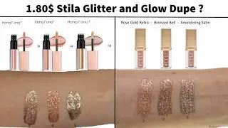 Stila Glitter And Glow 1,80 $ Dupe - Heng Fang Glitter Eyeshadow review