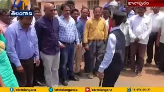 Tribal School Visited | by State Residential Schools Secretary Praveen kumar | at Khanapur