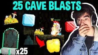 EVERYTHING I GOT FROM 25+ CAVE BLASTS... | Growtopia