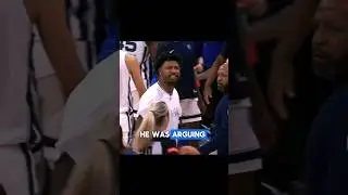 Marcus Smart gets a double tecnical in street clothes 🤣 #MarcusSmart #Ejected #Funny
