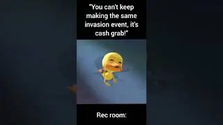 Rec room invasion event... AGAIN #shorts