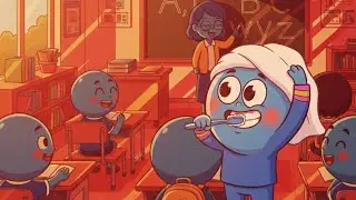 Wake Up, Go to School & Learn ABCs! 🚌 |Kids cartoon 
