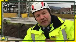 Wie ist eine Wolf Haus Wand aufgebaut