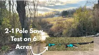 Yard Work Made Easy on 6 Acres🌳⚡2-in-1 6