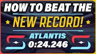 Splitgate Race: Atlantis WORLD RECORD Tutorial