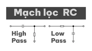 How do RC filters work? Learn about low pass filters and high pass filters.