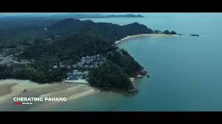 Aerial drone of Cherating Pahang - Drone Journal