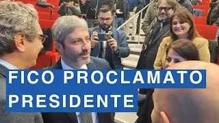 Le prime parole da nuovo governatore della Campania di Roberto Fico