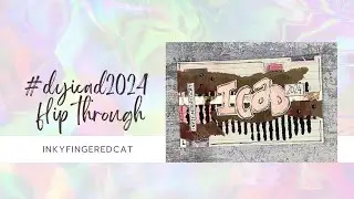 Flip through of my #indexcardaday #dyicad2024