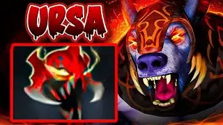 NEW META Ursa Mask of Madness🔥🔥43Kills One Shot Divine Rapier Dota 2