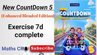 Oxford CountDown level 5 Solution Exercise 7d Complete | Enhanced Blended Edition |